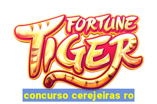 concurso cerejeiras ro